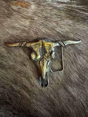 Texas Longhorn belt buckle